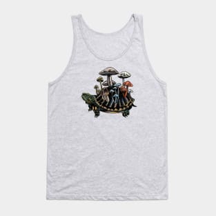 Mushroom Turtle Tank Top